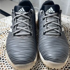 Adidas Mens Size 7.5 M Gray/Black Boost Golf Shoes EVN 791001 Very Nice sku 3104